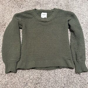 Abercrombie & Fitch Forest Green Sweater